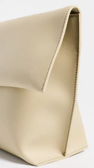Freja New York Seamed Sand Clutch Sand One Size | Thumbnail 5