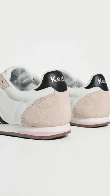 Keds Revival Sneakers Snow White/Black/Pink | Thumbnail 4