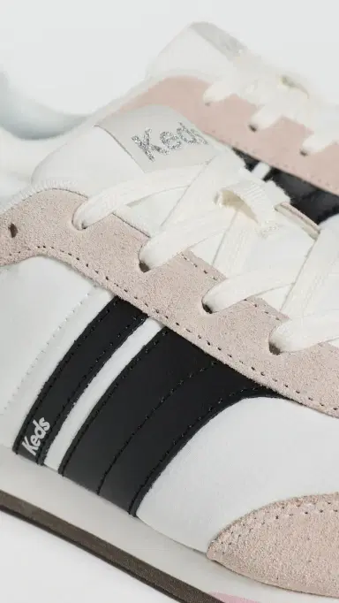 Keds Revival Sneakers Snow White/Black/Pink | Thumbnail 6