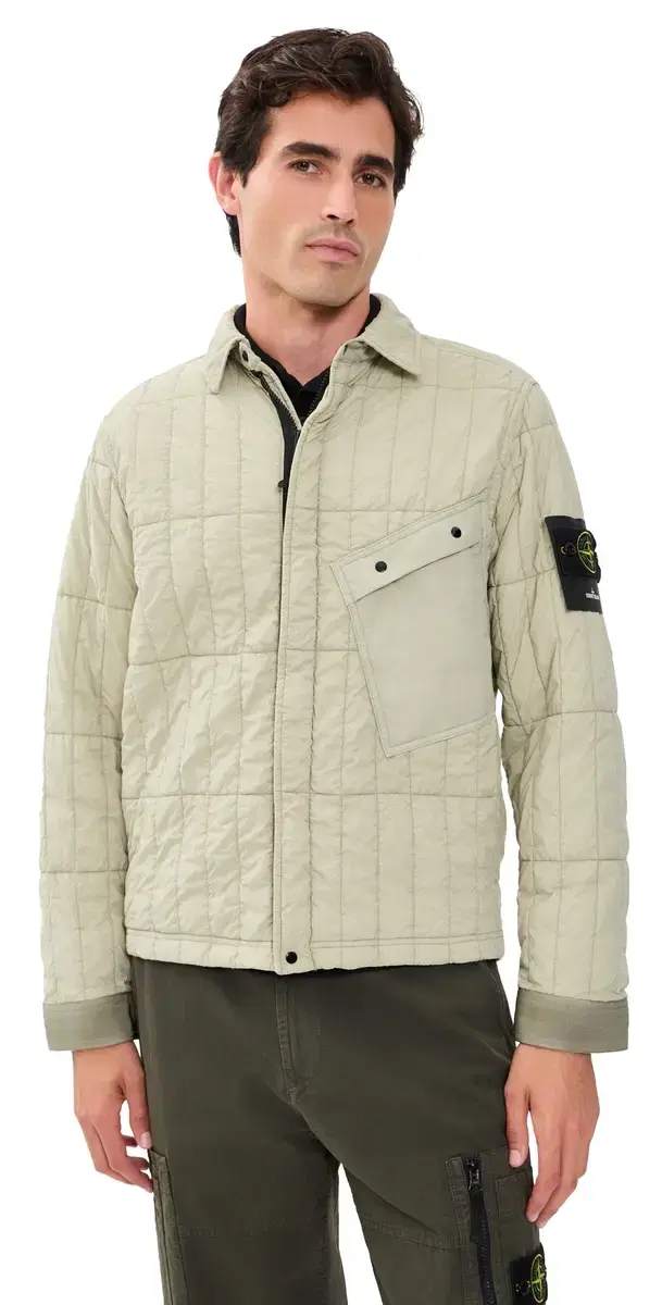 Stone Island Ultralight Nylon Quilted-TC Jacket and