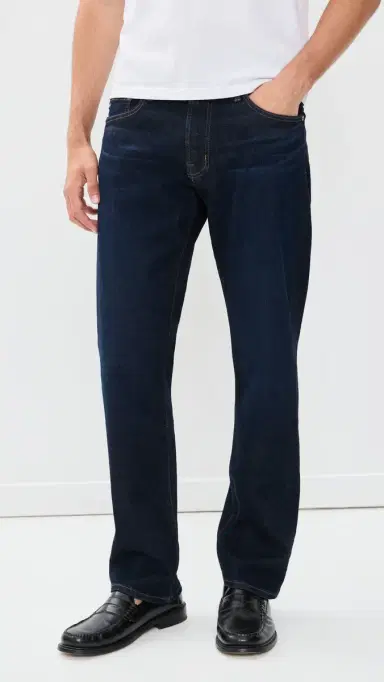 Ag Protégé Classic Straight Denim Jeans Blue Noise 33 | Thumbnail 2