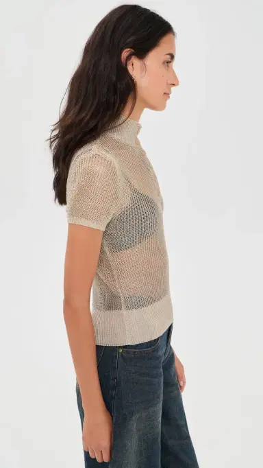 LIONESS Matcha Knit Tee | Thumbnail 4