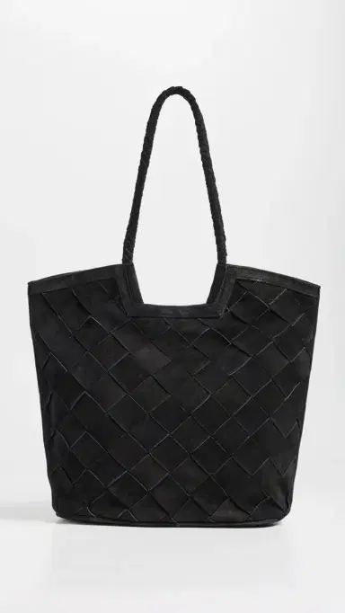 BEMBIEN Camilla Large Suede Tote Black Suede One Size | Thumbnail 2 BEMBIEN Camilla Large Suede Tote Black Suede One Size | Thumbnail 2