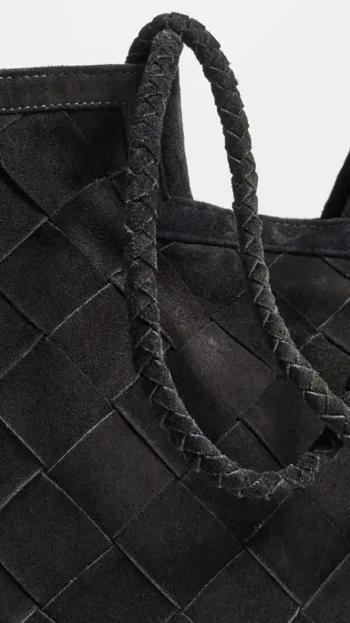 BEMBIEN Camilla Large Suede Tote Black Suede One Size | Thumbnail 5 BEMBIEN Camilla Large Suede Tote Black Suede One Size | Thumbnail 5