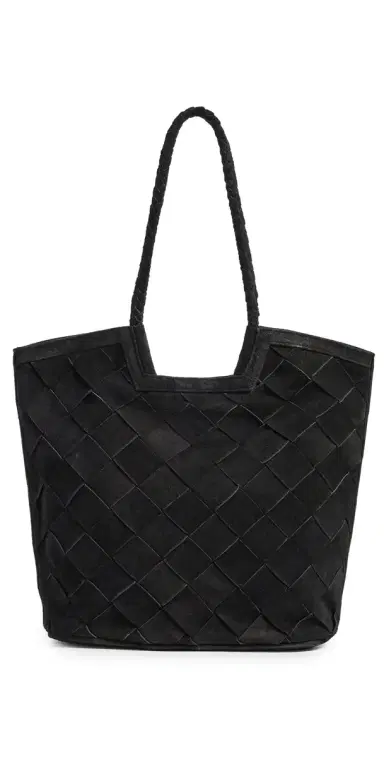 BEMBIEN Camilla Large Suede Tote Black Suede One Size | Thumbnail 1 BEMBIEN Camilla Large Suede Tote Black Suede One Size | Thumbnail 1