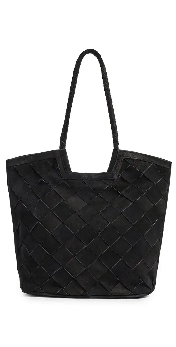 BEMBIEN Camilla Large Suede Tote Black Suede One Size