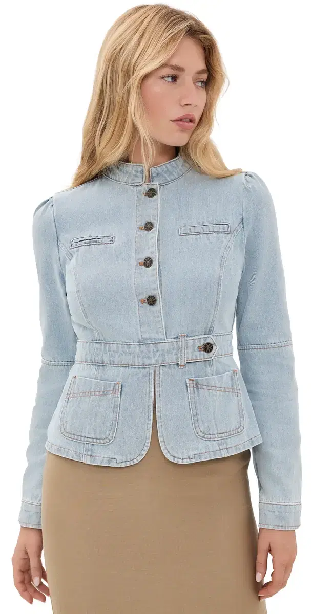 LIONESS Brooklyn Denim Jacket ight Denim