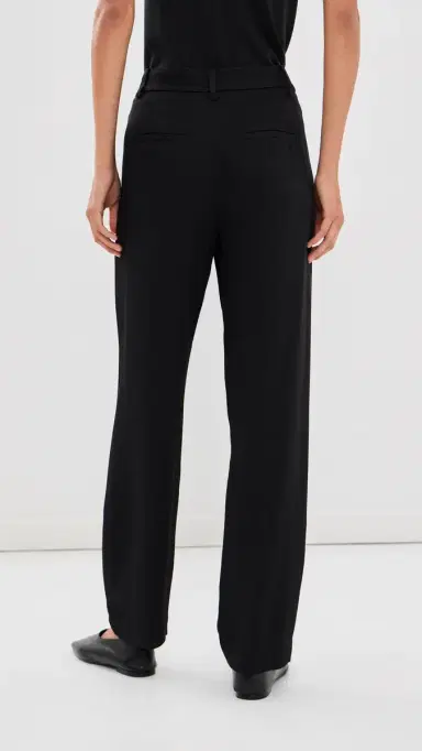 Tibi Eco Acetate Viscose Grace Trousers Black | Thumbnail 3 Tibi Eco Acetate Viscose Grace Trousers Black | Thumbnail 3