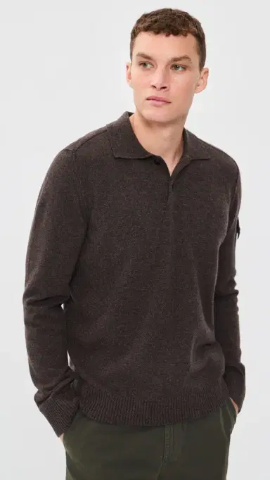 Stone Island Polo Sweater elange Lead | Thumbnail 2