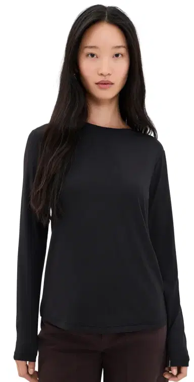Velvet Barbara Tee Black | Thumbnail 1