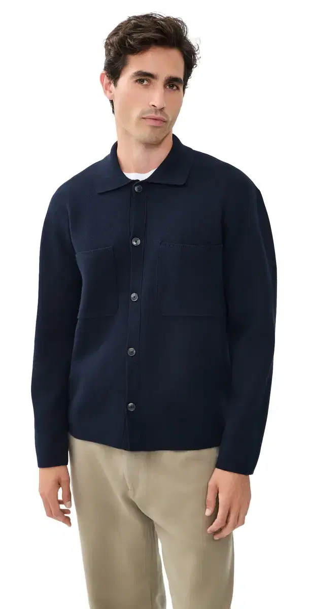 Closed Polo Cardigan Dark Night