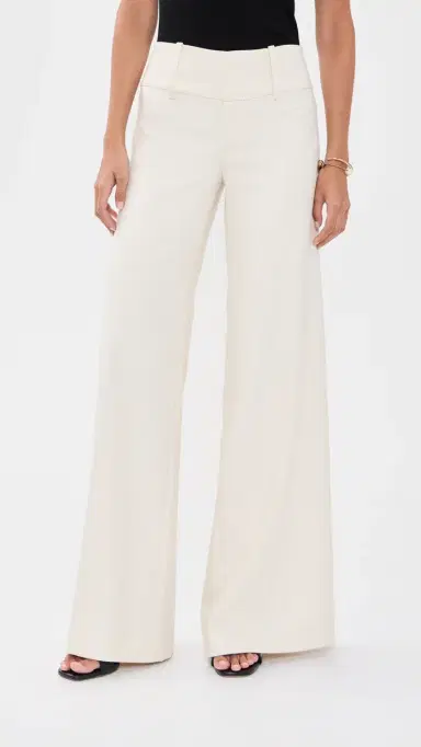 Alice + Olivia Olivia Wide Leg Flare Pants | Thumbnail 2