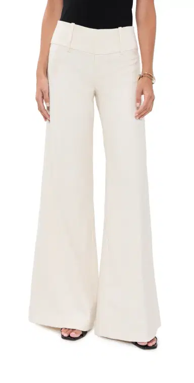 Alice + Olivia Olivia Wide Leg Flare Pants | Thumbnail 1