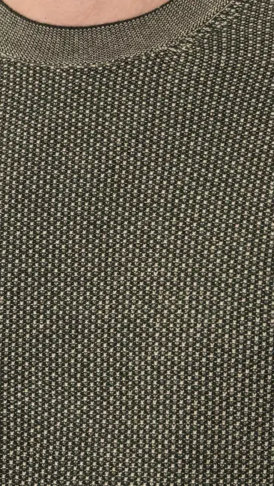 Vince Geo Jacquard Crew Neck Sweater Midnight Garden/River and | Thumbnail 6 Vince Geo Jacquard Crew Neck Sweater Midnight Garden/River and | Thumbnail 6