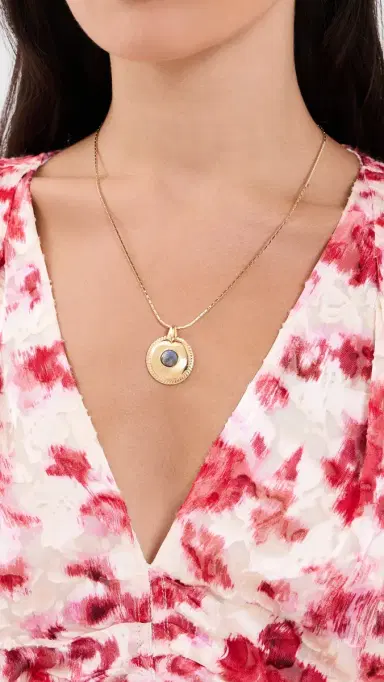 Isabel Marant Short Necklace Khaki One Size | Thumbnail 3