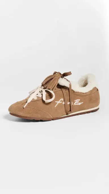 FARM Rio Farm Sherpa Sneakerinas Sand | Thumbnail 2