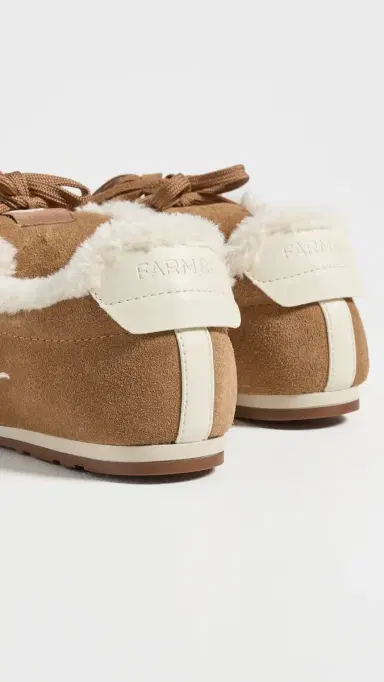 FARM Rio Farm Sherpa Sneakerinas Sand | Thumbnail 4