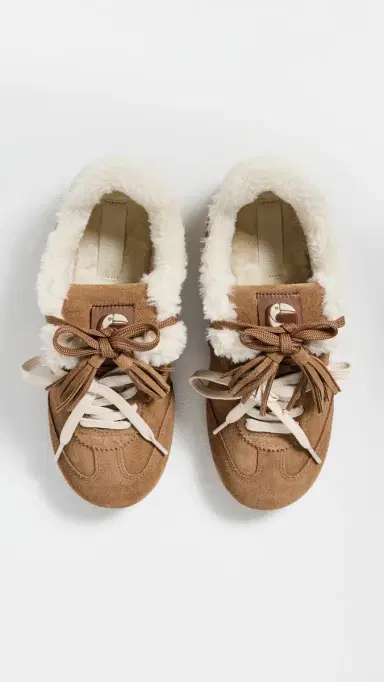 FARM Rio Farm Sherpa Sneakerinas Sand | Thumbnail 5
