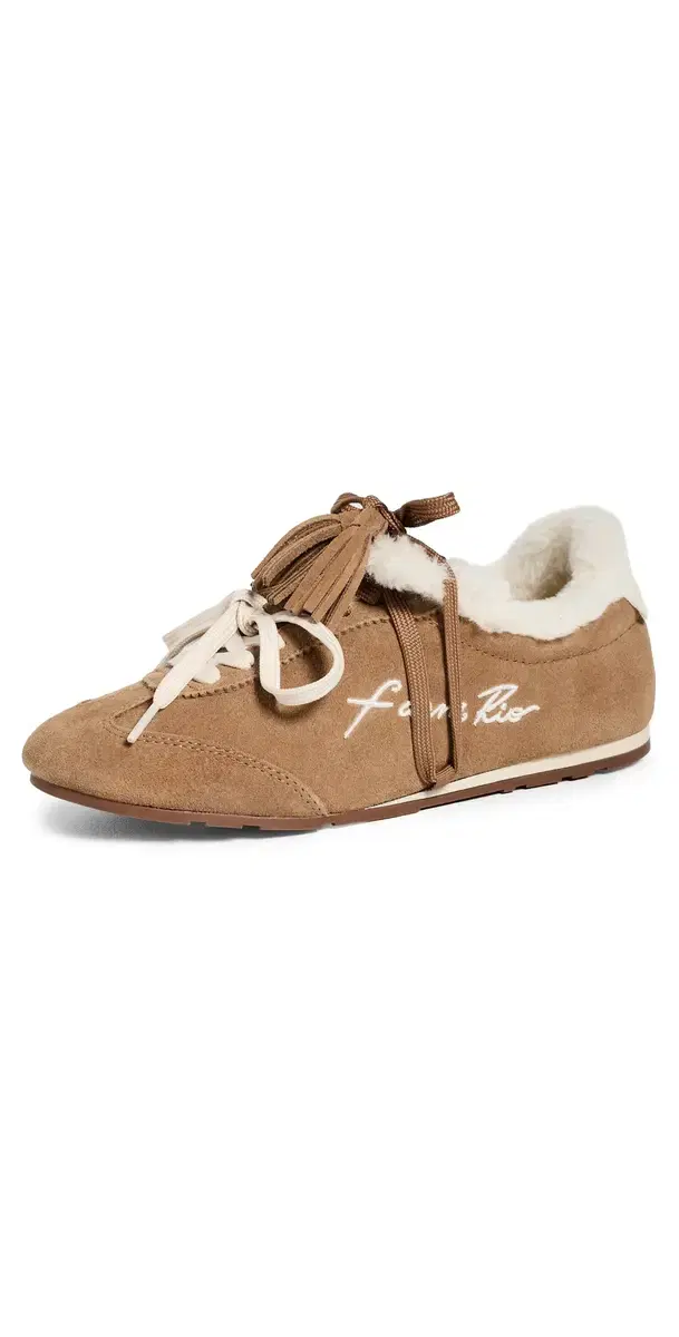 FARM Rio Farm Sherpa Sneakerinas Sand