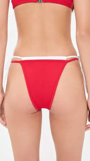 LIONESS Rhode Bikini Bottoms Rouge | Thumbnail 3