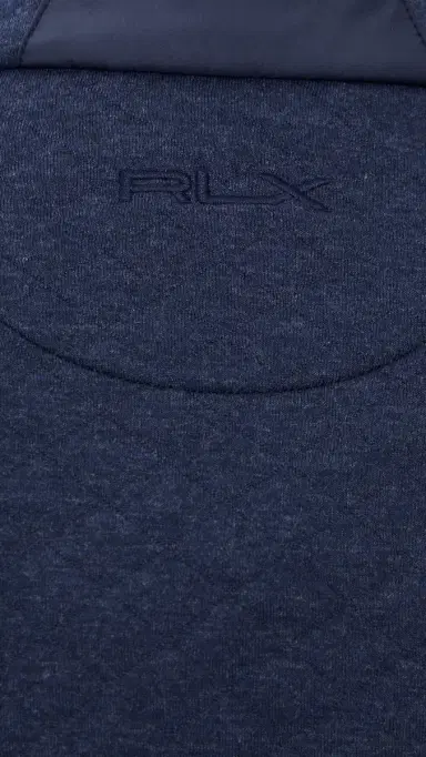 RLX Ralph Lauren Quilted Double Knit Quarter Zip Spring Navy Heather M | Thumbnail 6 RLX Ralph Lauren Quilted Double Knit Quarter Zip Spring Navy Heather M | Thumbnail 6
