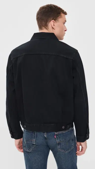 Levi's Type 2 Trucker Jacket Black Od elv Trk | Thumbnail 3