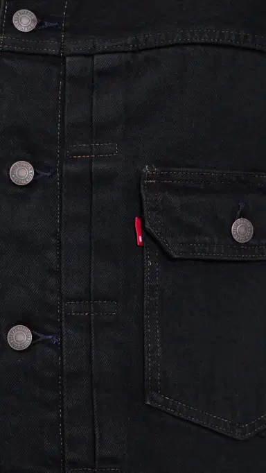 Levi's Type 2 Trucker Jacket Black Od elv Trk | Thumbnail 6