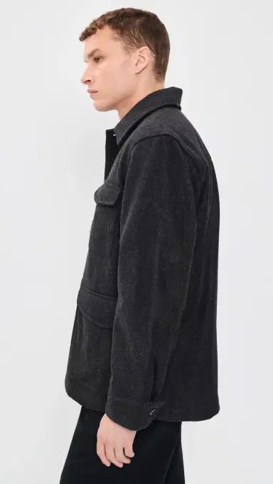 UNIVERSAL WORKS Mowbray Heavy Duty Coat Grey arl | Thumbnail 4 UNIVERSAL WORKS Mowbray Heavy Duty Coat Grey arl | Thumbnail 4