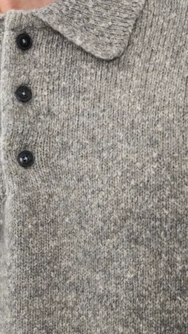 Closed Polo Sweater Dark Grey elange | Thumbnail 6