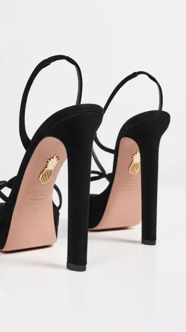 Aquazzura Talk To Me Plateau Sandals 130mm Black 38 | Thumbnail 4 Aquazzura Talk To Me Plateau Sandals 130mm Black 38 | Thumbnail 4
