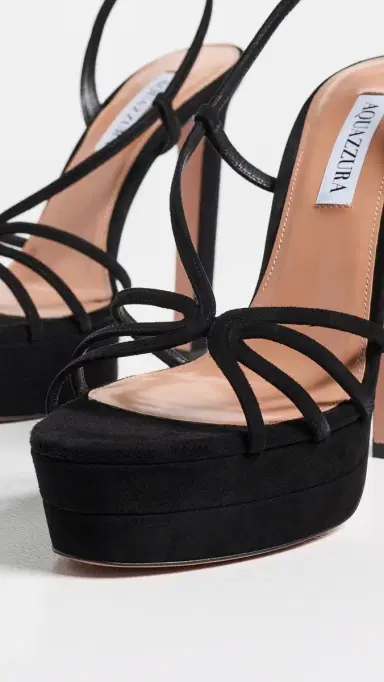 Aquazzura Talk To Me Plateau Sandals 130mm Black 38 | Thumbnail 6 Aquazzura Talk To Me Plateau Sandals 130mm Black 38 | Thumbnail 6