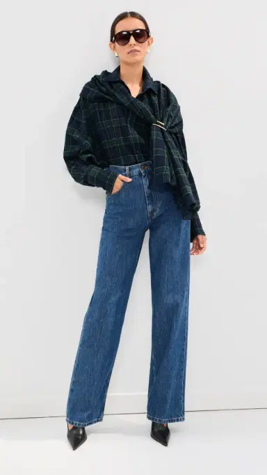 DARKPARK Cora Wide Leg Relaxed Jeans | Thumbnail 2