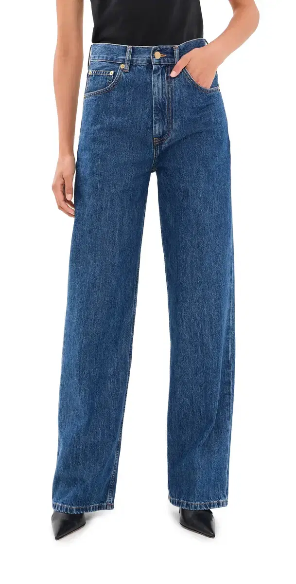 Cora Wide Leg Relaxed Jeans Medium Full Cora Wide Leg Relaxed Jeans Medium Full