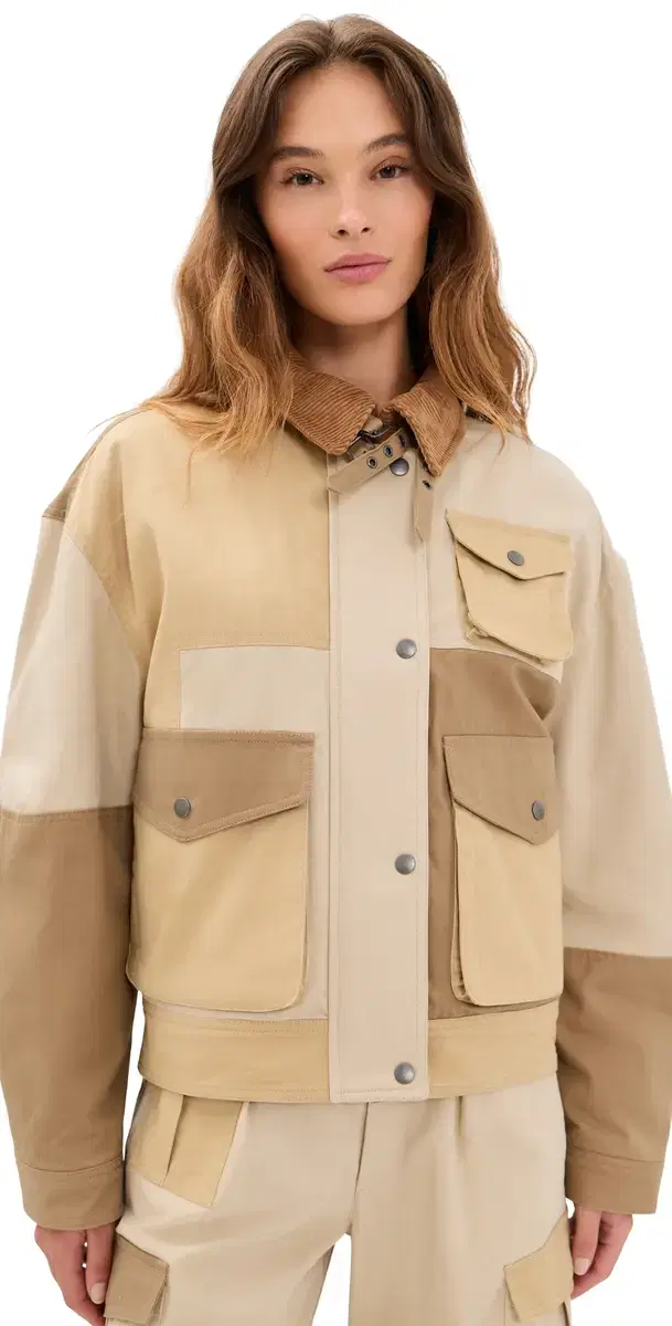 Isabel Marant Étoile Risla Bomber Jacket Beige