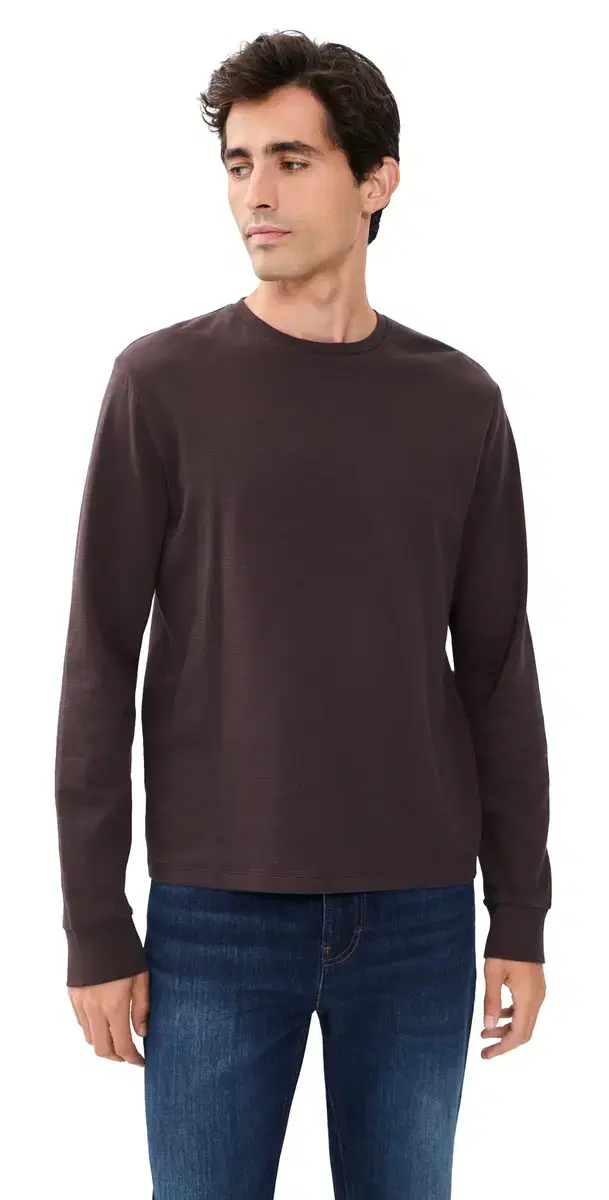 Frame Duo Fold Tee Deep Brown