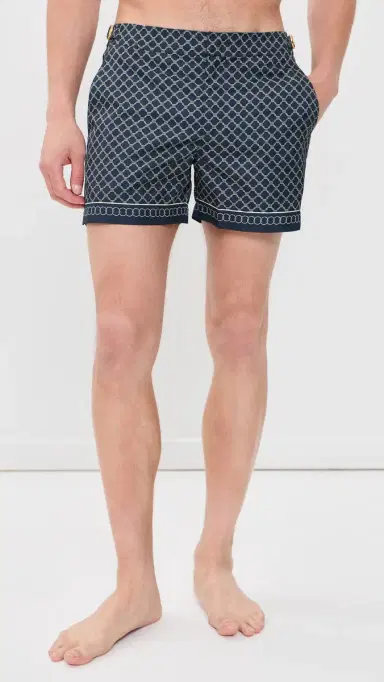 Orlebar Brown Setter Tessoro Swim Trunks Night Iris | Thumbnail 2