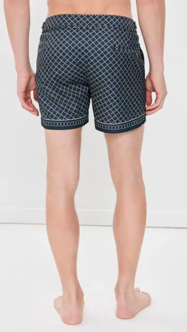 Orlebar Brown Setter Tessoro Swim Trunks Night Iris | Thumbnail 3
