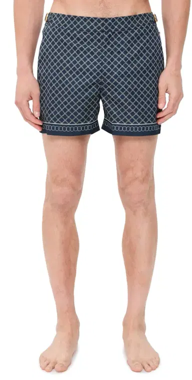 Orlebar Brown Setter Tessoro Swim Trunks Night Iris | Thumbnail 1