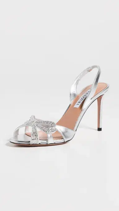 Aquazzura Ribbon Kiss Sandals 85mm | Thumbnail 2 Aquazzura Ribbon Kiss Sandals 85mm | Thumbnail 2