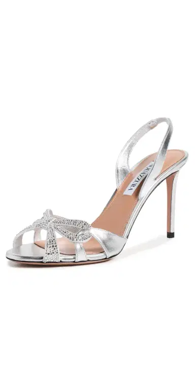 Aquazzura Ribbon Kiss Sandals 85mm | Thumbnail 1 Aquazzura Ribbon Kiss Sandals 85mm | Thumbnail 1