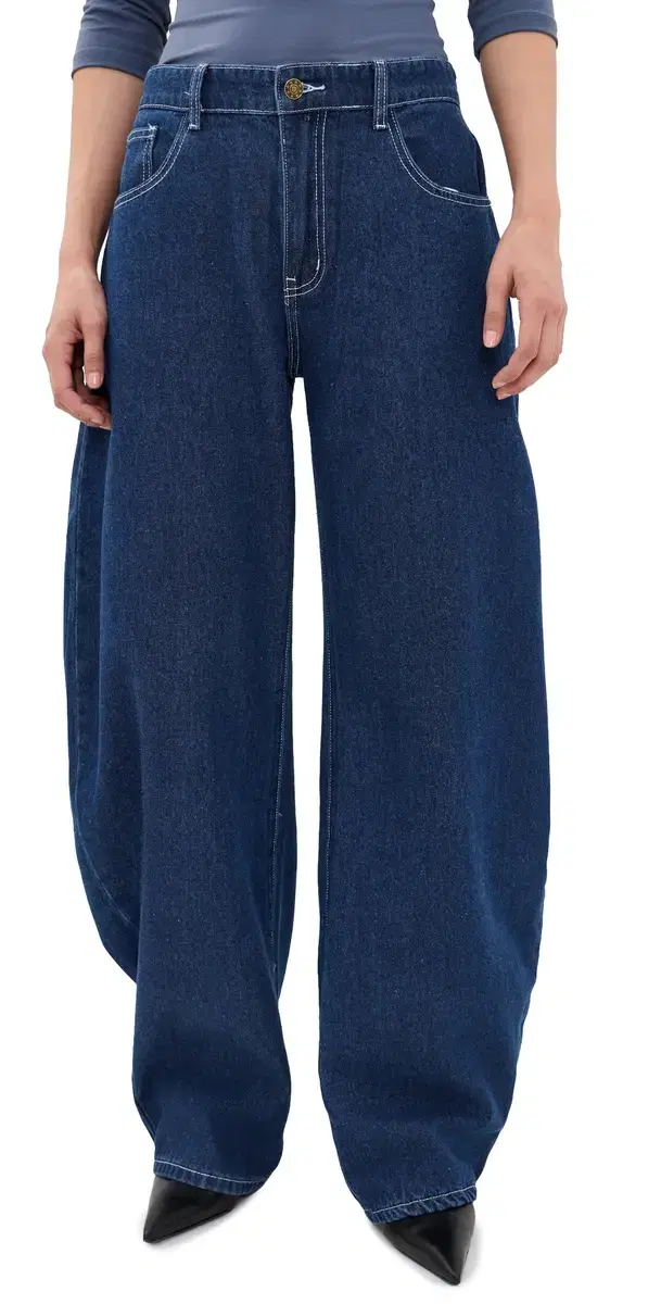 LIONESS Horseshoe Jeans Blue Denim