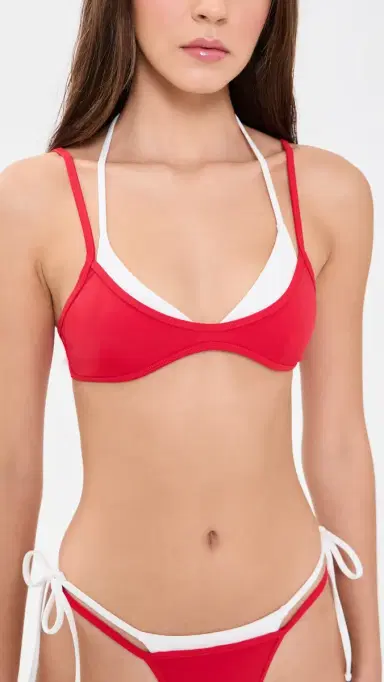 LIONESS Rhode Bikini Top Rouge | Thumbnail 2