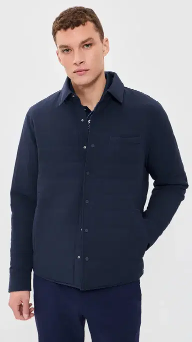 RLX Ralph Lauren Tech Stretch Shirt Jacket Refined Navy M | Thumbnail 2