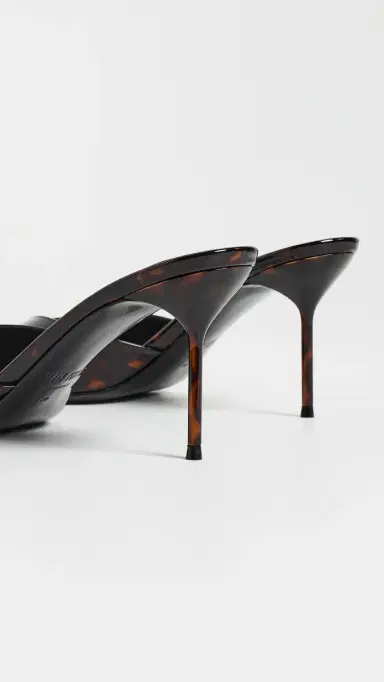 Paris Texas Lidia Sabot Pumps 70mm Tortoise | Thumbnail 4 Paris Texas Lidia Sabot Pumps 70mm Tortoise | Thumbnail 4