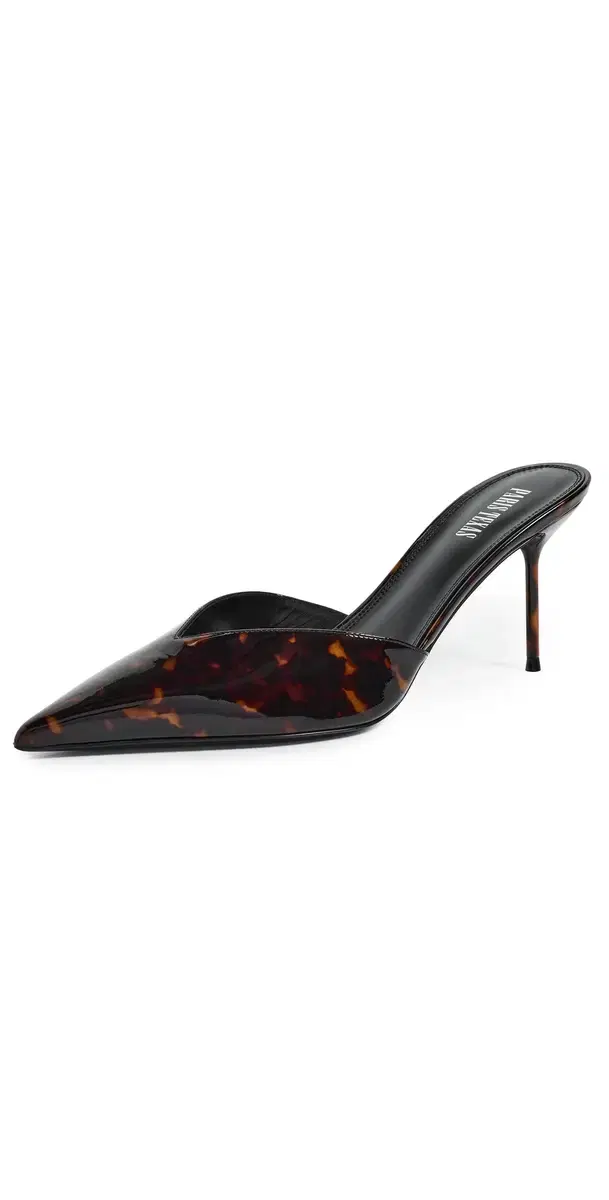 Paris Texas Lidia Sabot Pumps 70mm Tortoise