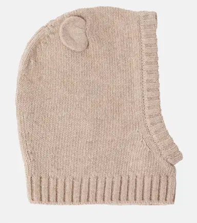 Moncler Enfant Baby virgin wool and cashmere balaclava | Thumbnail 2