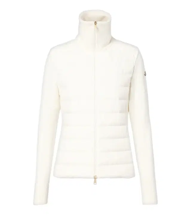 Moncler Down-paneled virgin wool cardigan