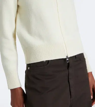 Moncler Embroidered wool and cashmere cardigan | Thumbnail 2