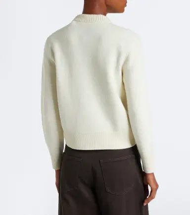 Moncler Embroidered wool and cashmere cardigan | Thumbnail 4