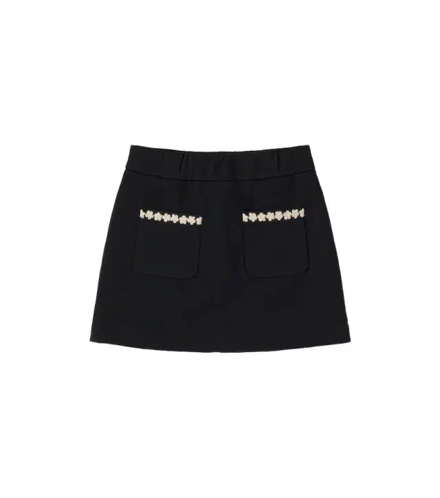 Moncler Enfant Embroidered cotton skirt